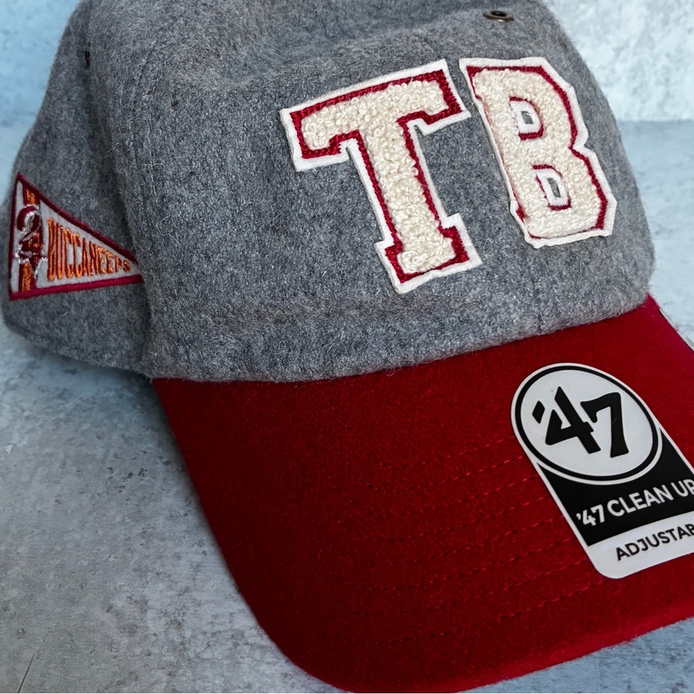 Tampa Bay Buccaneers Unisex Stoney Clover Lane X 47 Clean Up Adjustable Hat - Picture 2 of 10